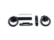 Grindklinka Svart 140 mm Habo